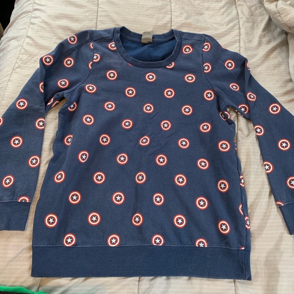 Captain America long sleeve